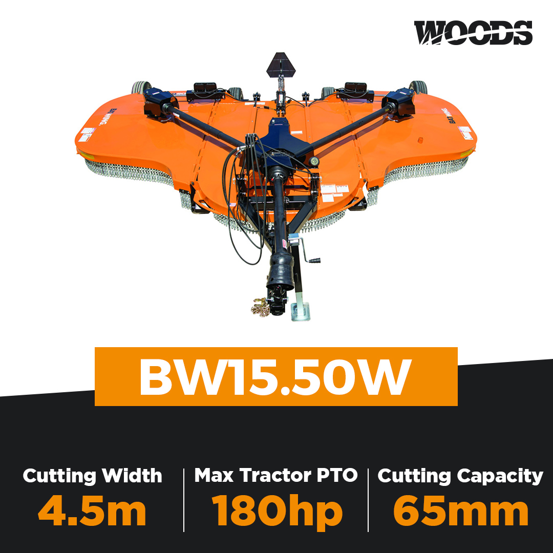 Woods Batwing BW15.50W Flex Wing Slasher