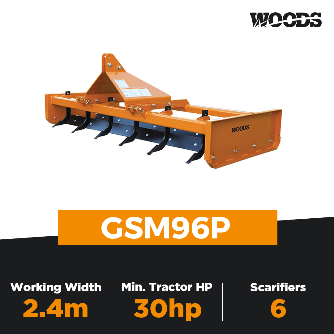 Woods GSM96P Grading Scraper