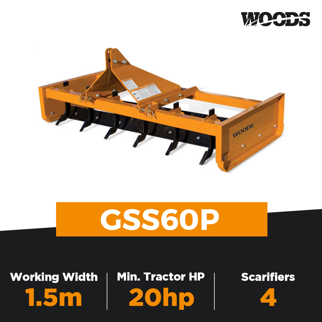 Woods GSS60P Grading Scraper
