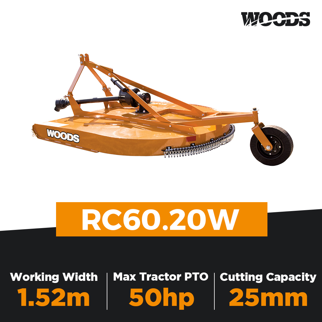 Woods RC60.20W Single Spindle Slasher