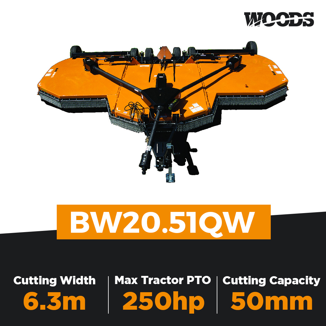 Woods Batwing BW20.51QW Flex Wing Slasher