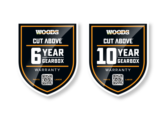 6 10 gearbox warranties 1 - Woods Equipment Australia
