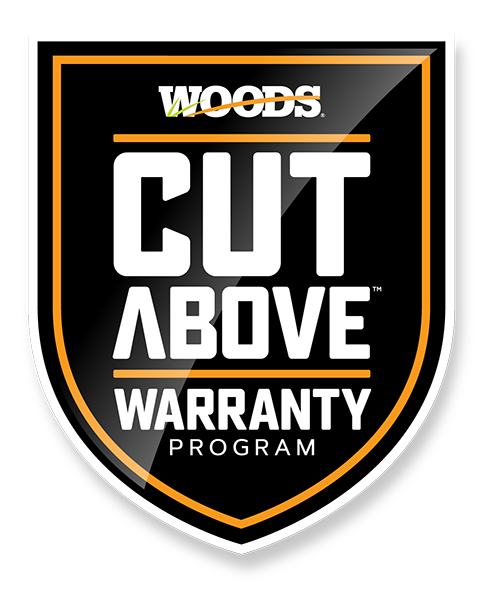 Woods Cut Above Warranty TM - Woods Equipment Australia