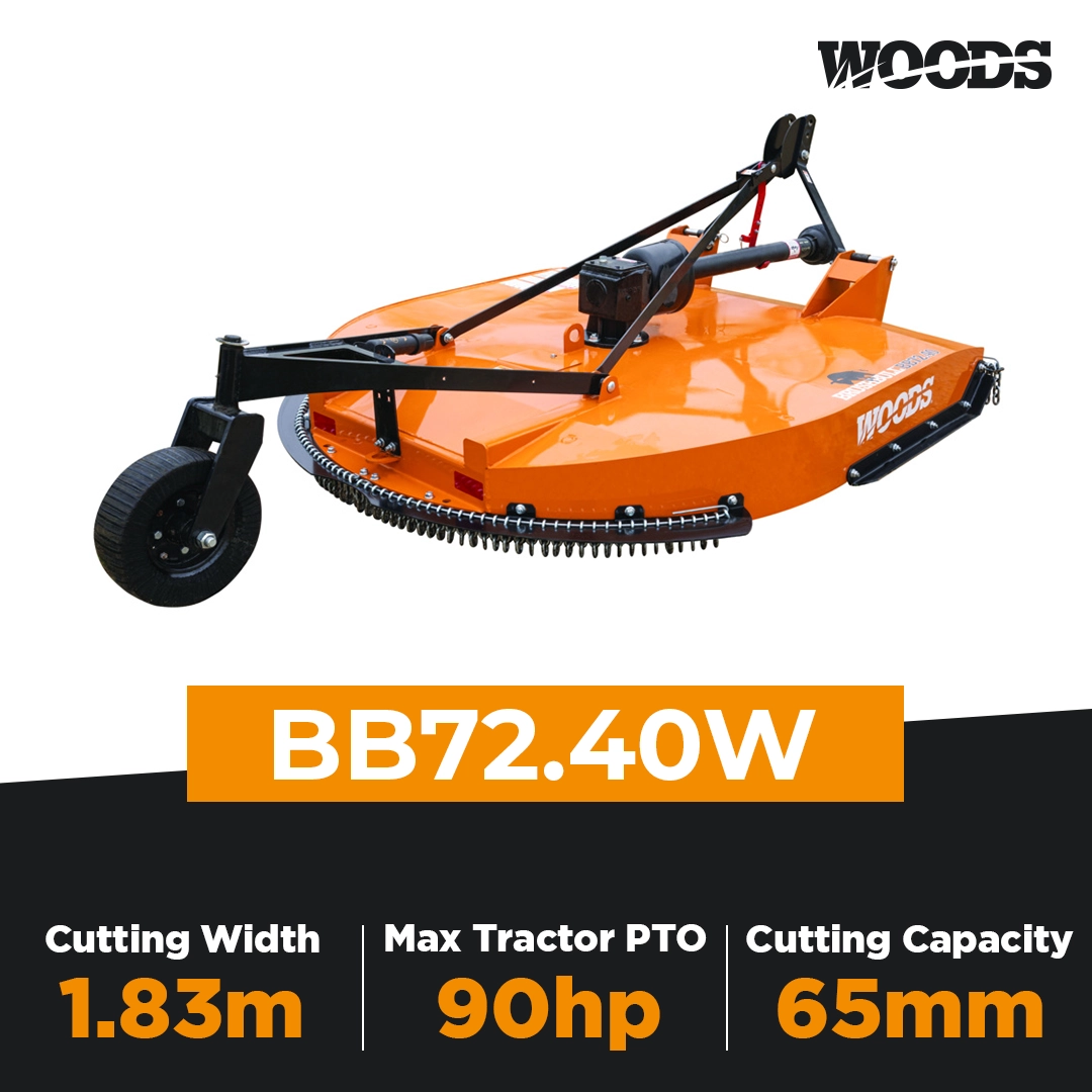 Woods Brushbull BB72.40W Single Spindle Slasher